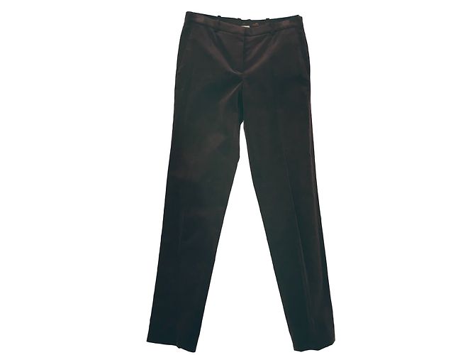 Hermès terciopelo Marrón oscuro