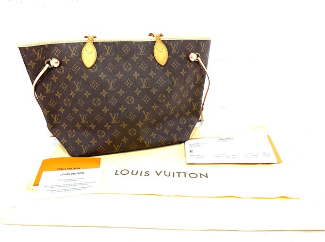 LOUIS VUITTON Louis Vuitton Neverfull MM M40995 Monogram Brown