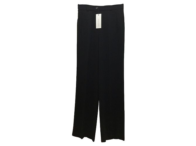 Schwarze Hose René Lezard