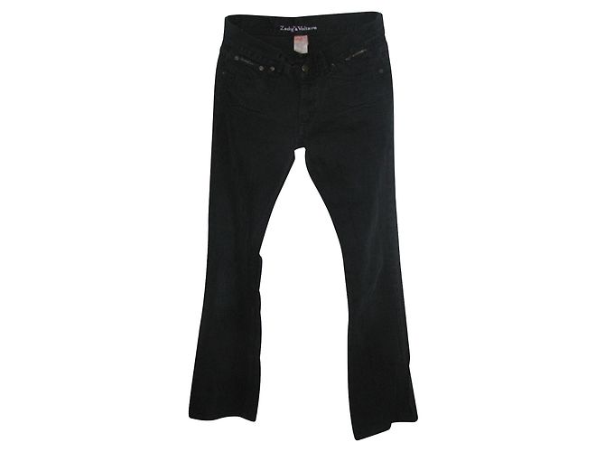 Vaqueros rectos negros Zadig & Voltaire