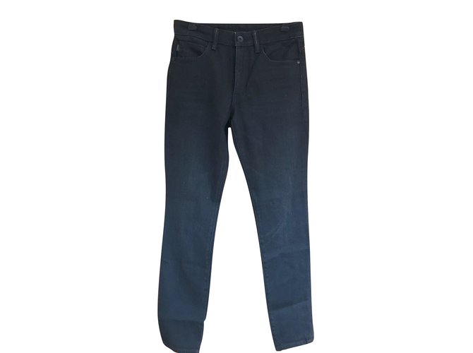 Helmut Lang Skinny Jeans Black Denim  ref.89637