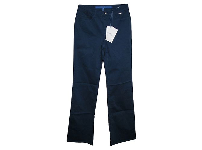 Jeans Escada Sport Azul Algodão Elastano