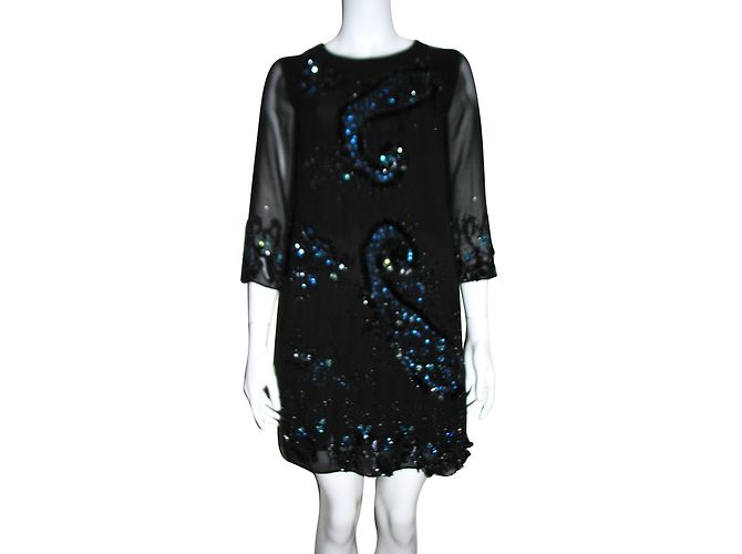 Autre Marque Robe Needle & Thread Noir