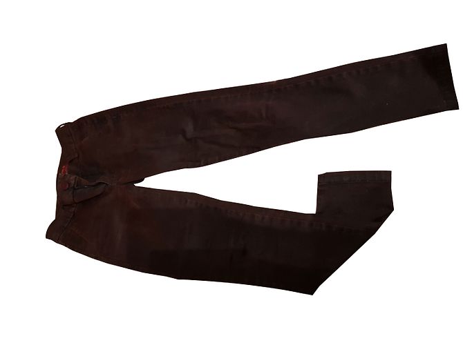 Ikks Pantaloni bordeaux 7 / 8eme Bordò