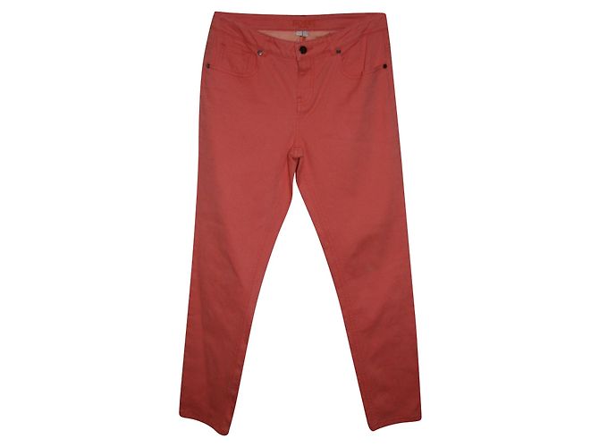 Calças jeans stretch Hobbs cor coral
