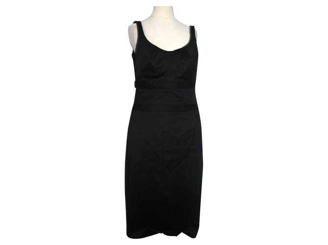 La Perla Dresses Black Cotton Elastane Satin  ref.90163