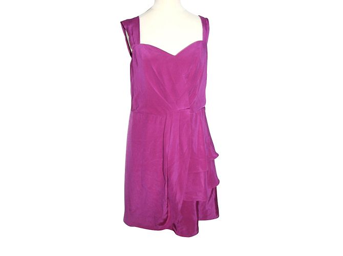 Vestido de seda Temperley London Rosa