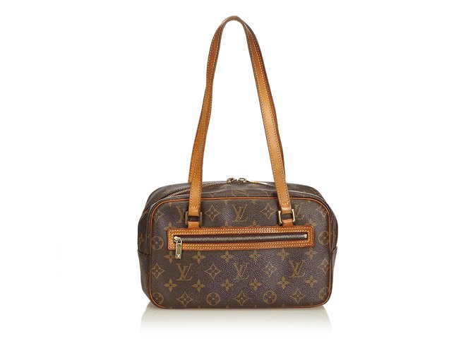 Louis Vuitton Monogram Cite MM Brown