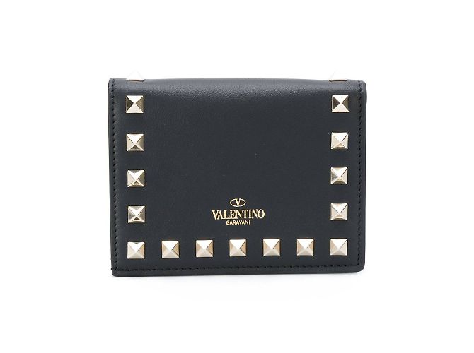 Valentino Garavani Rockstud compact portfolio Black 