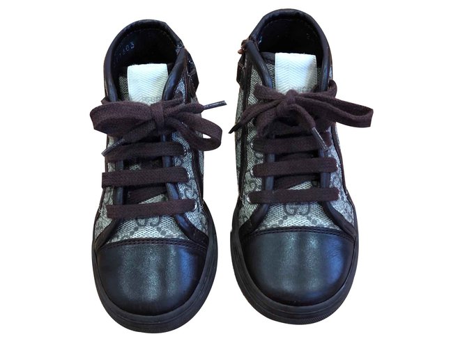Gucci Hi top trainers Sneakers Leather 