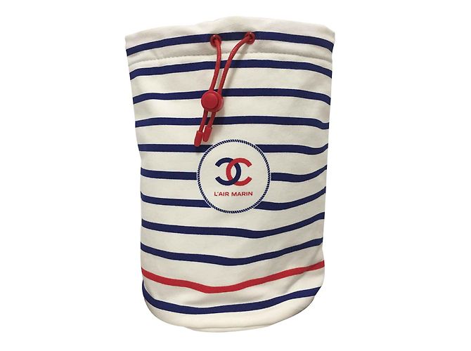 Chanel Pochette Multicolore Cotone