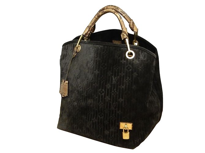 Louis Vuitton Whisper GM Schwarz