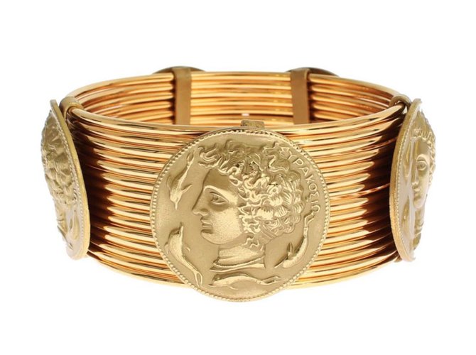 Dolce & Gabbana Armbänder Golden Metall  ref.91154