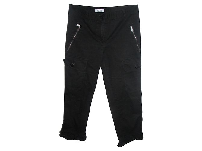 Pantalones cortos Moschino Cheap And Chic negros de algodón