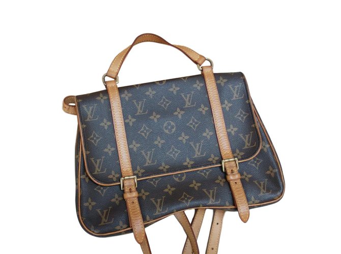 LOUIS VUITTON Damen Marelle Vintage aus Canvas in Braun