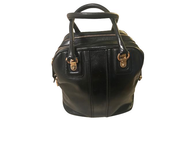 Borsa a mano in pelle nera Dolce & Gabbana Nero