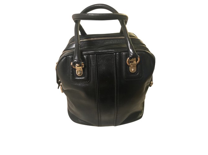 Dolce & Gabbana sac à main Cuir Noir  ref.91507