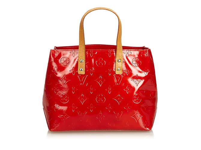 Louis Vuitton Vernis Reade PM Red Leather Patent leather  ref.91544
