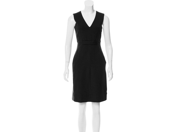 Diane Von Furstenberg Dress Alois Black Viscose  ref.91625