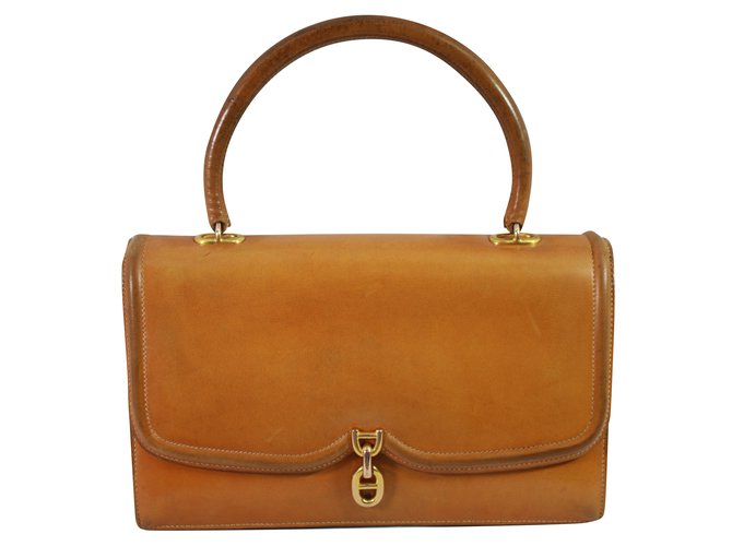 Hermès China anchor Brown Leather  ref.91690