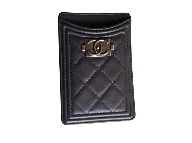 Chanel MODELE BOY Leather  ref.91810
