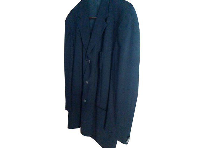 Cerruti 1881 Blazers Jackets Black Wool  ref.91909