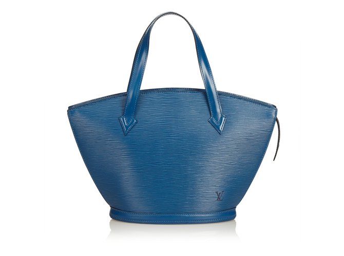 Louis Vuitton Epi Saint Jacques PM Short Strap Blue Leather  ref.91949
