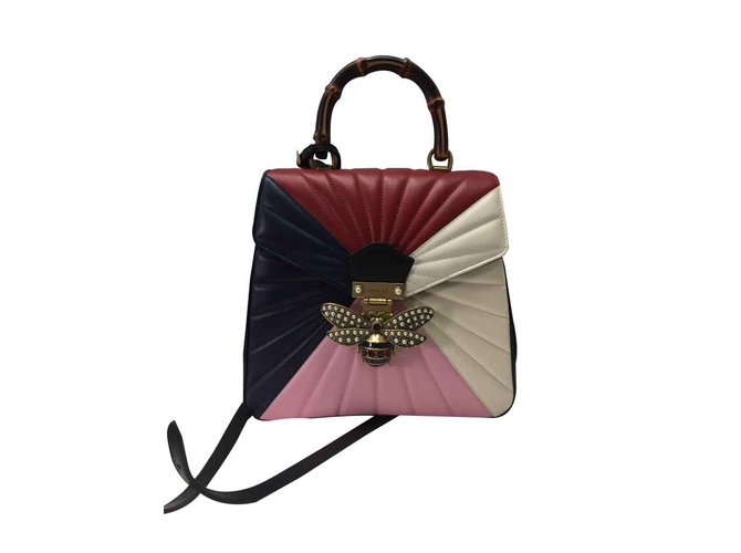 Gucci BACKPACK QUEEN MARGARET Multicor Couro  ref.92100