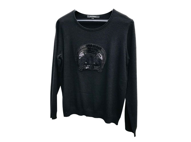 Tara Jarmon sweater Black Wool  ref.92123