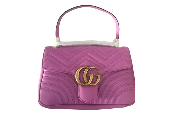 gucci marmont medium pink