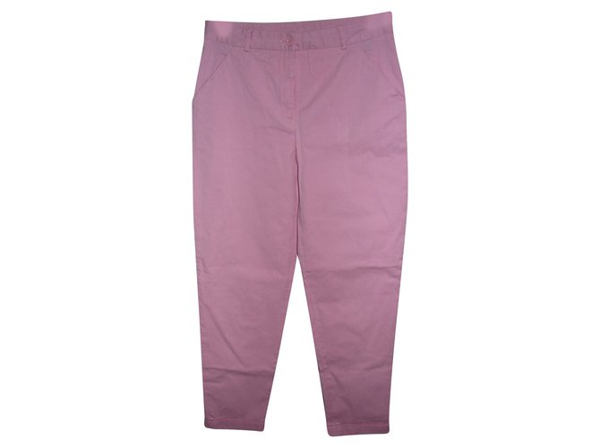 Dolce & Gabbana Kurze Hose Pink Baumwolle Elasthan  ref.92481