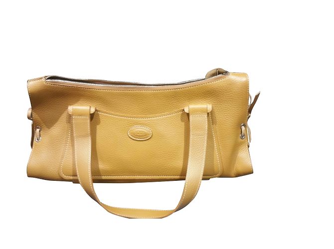 Bolsa de couro Tod's Caramelo