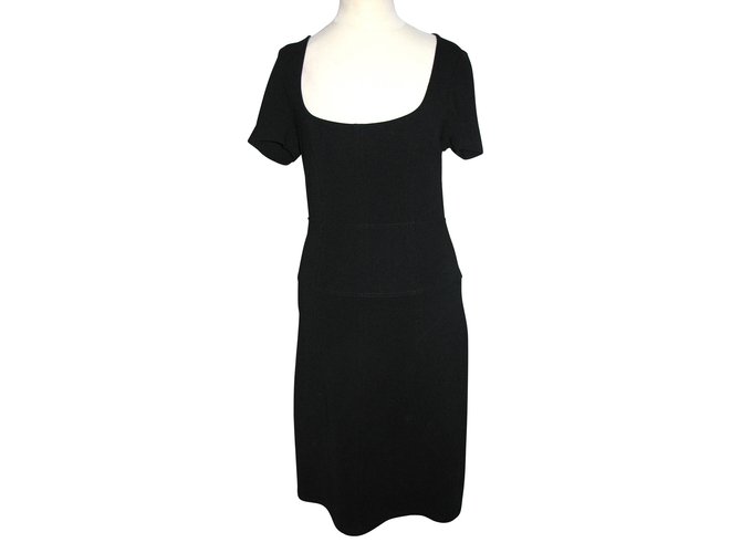 Max & Co Black dress Viscose  ref.92543