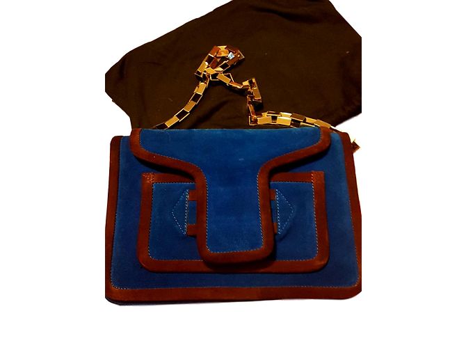 Pierre Hardy borsetta con tracolla Blu navy 