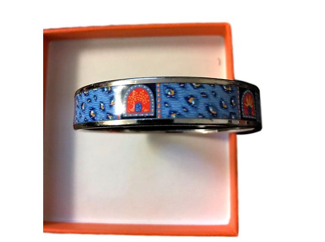 Hermès Pulseiras Multicor Aço  ref.92621