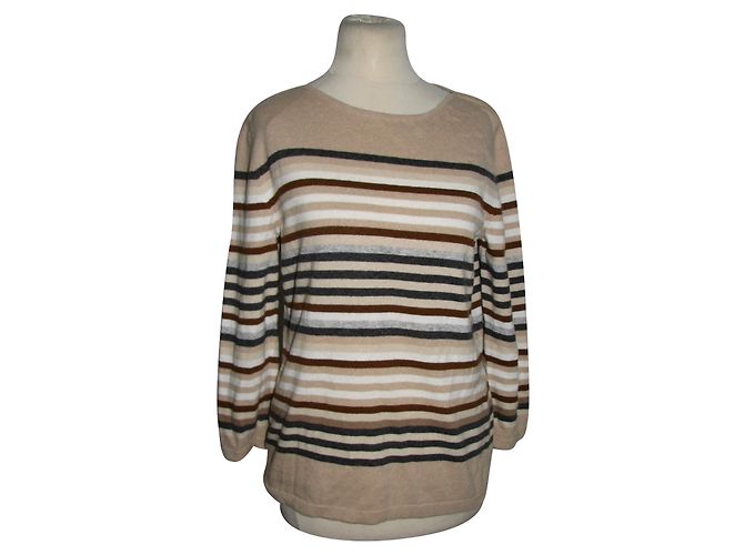 Basler Pullover aus Kaschmirgemisch Braun Cognac Karamell