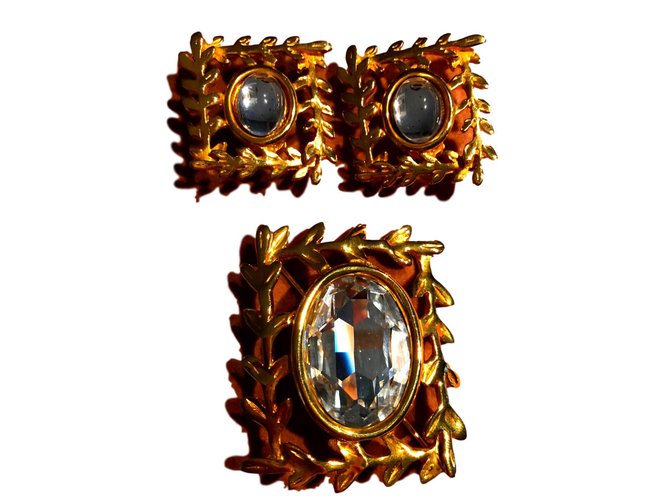 Inès de la Fressange Jewellery sets Golden Gold-plated  ref.92843