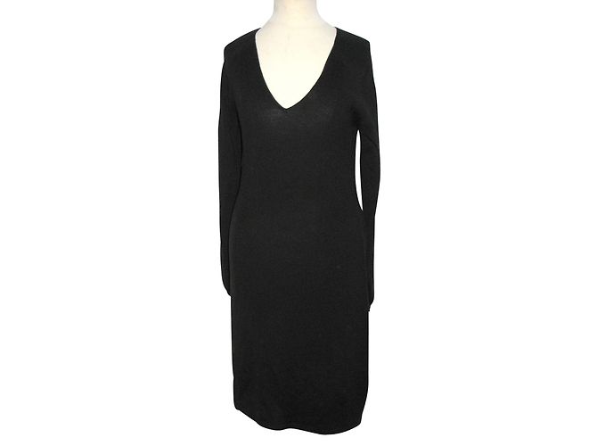 Hugo Boss Strickkleid Schwarz