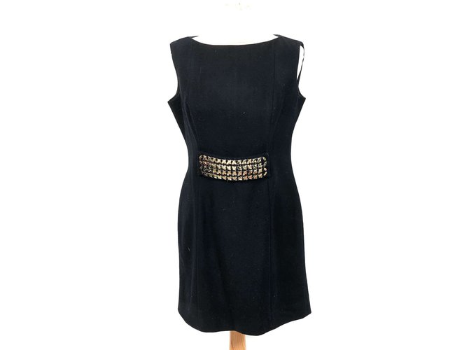 Victoria Beckham Dresses Black Wool  ref.92932