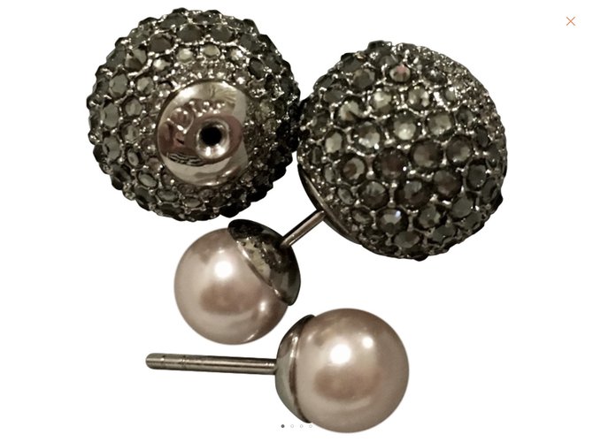dior crystal earrings