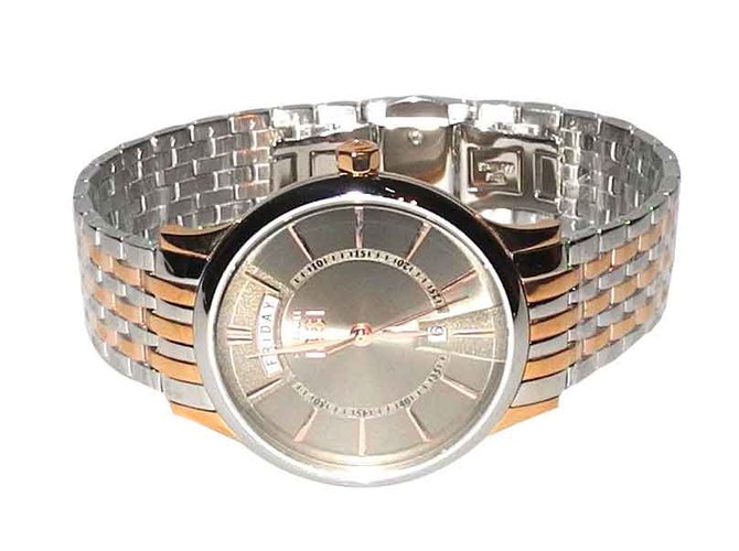 Cerruti 1881 Quartz Watches Pink Golden Steel  ref.93206