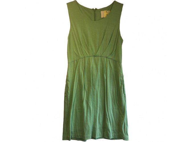 3.1 Phillip Lim vestido verde Verde claro Algodão  ref.93222