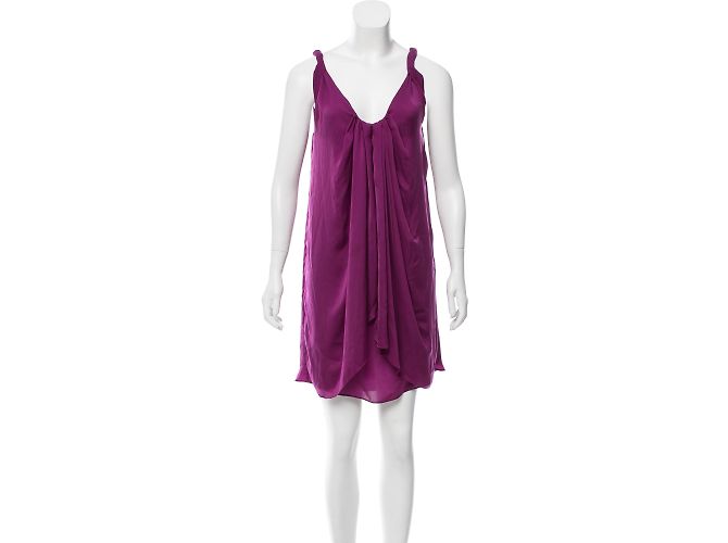 Diane Von Furstenberg Pepet Minikleid Fuchsia