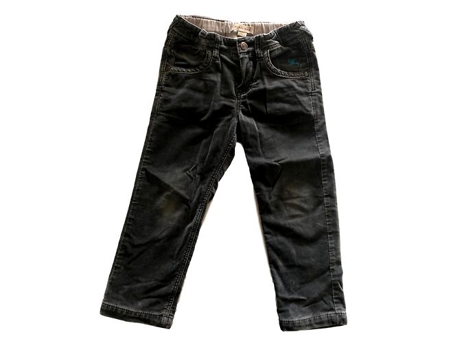 Burberry Samthose Grau Jungen 3 Jahre