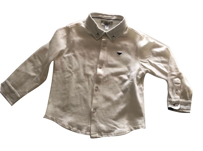 Camisa elegante ARMANI BEBÉ Blanco