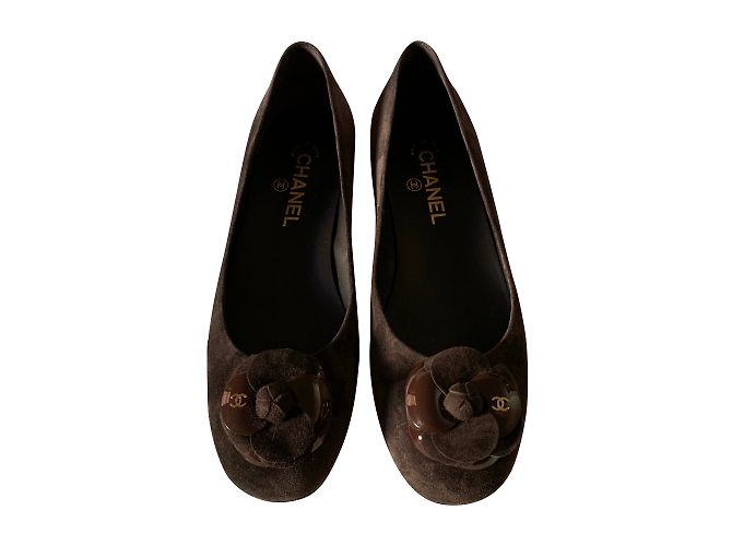 Chanel Ballet flats Dark brown