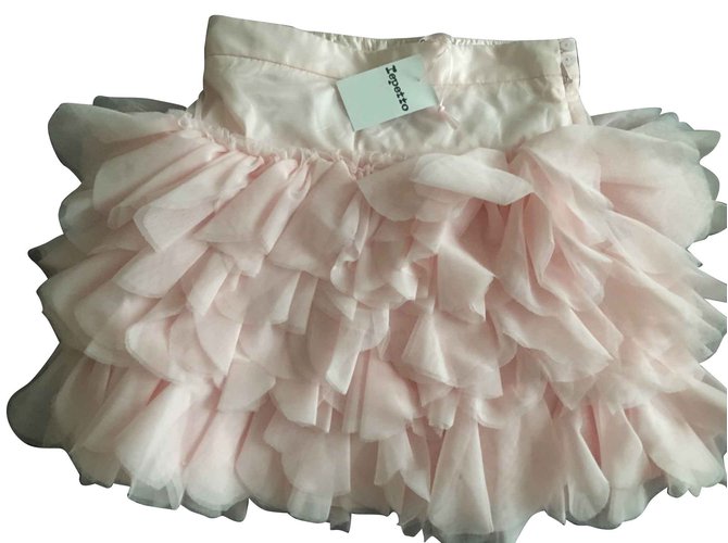 Repetto Skirts Pink Polyester  ref.93381