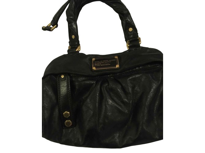 Marc by Marc Jacobs Handbags Black Leather  ref.93449