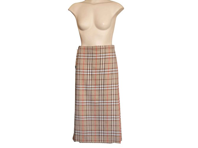 Burberry Skirts Multiple colors Wool  ref.93582