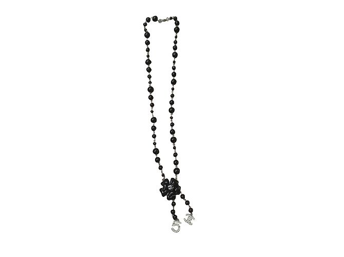 Chanel Lunghe collane Nero Perla